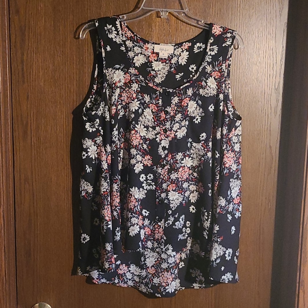 Floral tank top